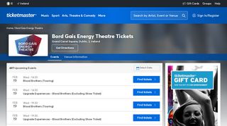 
                            7. Bord Gais Energy Theatre, Dublin | Events & Tickets | Map, Travel ...