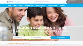 
                            3. Bordas Soutien scolaire, aide scolaire en ligne en Primaire Collège ...