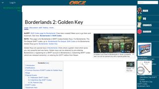 
                            10. Borderlands 2: Golden Key - Orcz.com, The Video Games Wiki