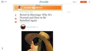 
                            4. Bored in Marriage: Why It's Normal and How to Be Satisfied Again ...