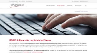 
                            7. BORIS, Software zur Verwaltung medizinischer Fitness und ...