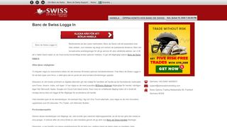 
                            2. Börja handla BDSwiss binära optioner - Banc de Swiss Login