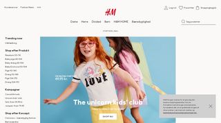 
                            7. Børne- og babytøj – Shop online eller i butik | H&M DK