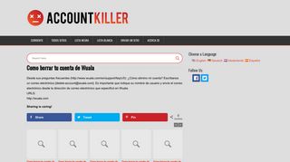 
                            6. Borrar tu cuenta de Wuala | accountkiller.com