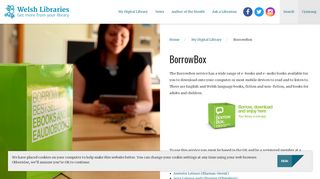 
                            8. BorrowBox - Libraries Wales