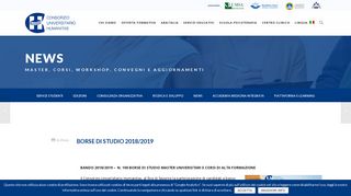 
                            5. BORSE DI STUDIO 2018/2019 | Consorzio Universitario Humanitas