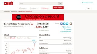 
                            4. Börse Online Nebenwerte | cash