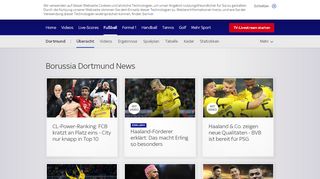 
                            12. Borussia Dortmund - Fußball | Sky Sport