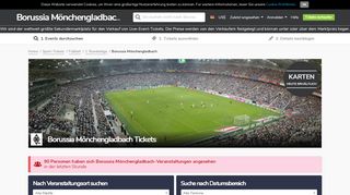 
                            11. Borussia Mönchengladbach Tickets | Gladbach Tickets | Borussia ...