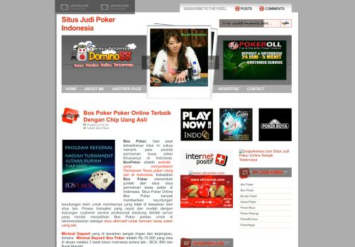 
                            13. Bos Poker Poker Online Terbaik Dengan Chip Uang Asli