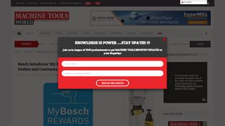 
                            4. Bosch Introduces 'My Bosch Rewards Program' for Dealers and ...