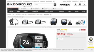 
                            10. Bosch Nyon Display 8 GB kaufen | Bike-Discount