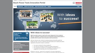 
                            10. Bosch Power Tools Innovation Portal - Home