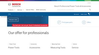 
                            4. Bosch Professional: Bosch power tools