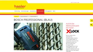 
                            5. Bosch Professional, Hasler + Co AG