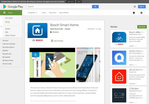 
                            12. Bosch Smart Home – Apps bei Google Play