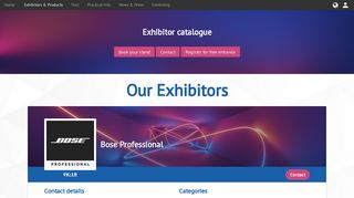 
                            9. Bose - Exhibitor catalogue / Retail Experience Live Stockholm 2019 ...