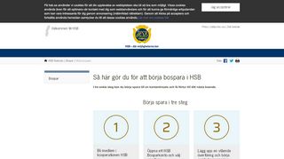 
                            2. Bospara i HSBs bosparande – så kommer du i gång.