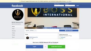 
                            11. BOSS Network PH - Home | Facebook