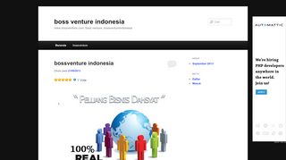 
                            7. boss venture indonesia | www.bossventure.com, boss venture ...