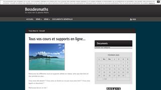 
                            6. Bossdesmaths - unBlog.fr