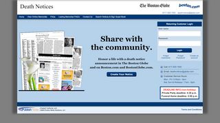 
                            10. Boston Globe - Adportal Self Service Advertising