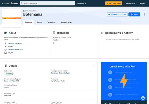 
                            10. Botemania | Crunchbase