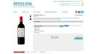 
                            9. Bottle King Ramsey Cune Rioja Crianza