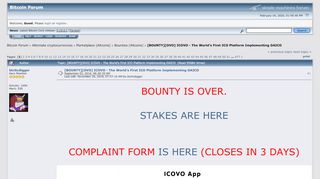 
                            4. [BOUNTY][OVO] ICOVO - The World's First ICO Platform Implementing ...