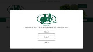 
                            10. Boutique GHL Pro. Login - Groupe Horticole Ledoux