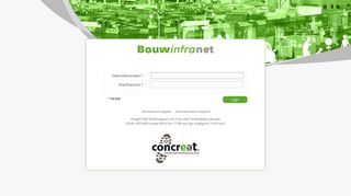 
                            1. Bouwinfranet - Startpagina