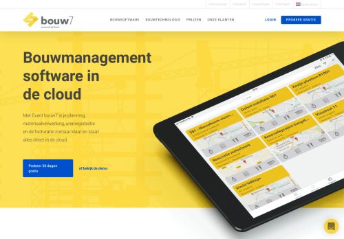 
                            13. Bouwsoftware bouw7: complete softwareoplossing