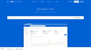 
                            5. Box Admin Tools - Box