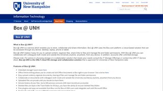 
                            13. Box @ UNH | Information Technology - University of New Hampshire