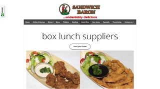 
                            4. Box Lunch Suppliers | Lunch Box Takeaways Gauteng | Sandwich Baron