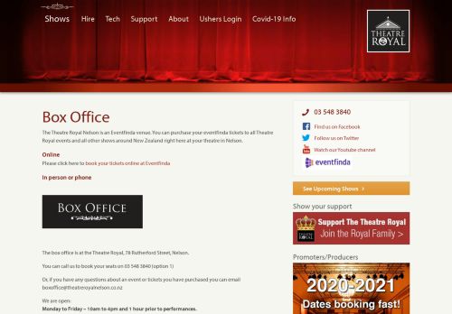 
                            11. Box Office - The Theatre Royal