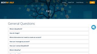 
                            9. BoxyWorld - Frequently asked questions