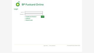 
                            10. BP Fuelcard Online