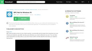 
                            9. BPC Net for Windows 10 - Free download and software reviews ...