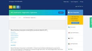 
                            4. BPCL Notification : Registration, Application - TCYonline.com