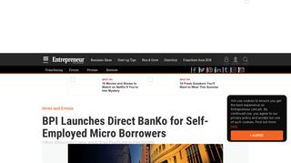 
                            10. BPI Launches Direct BanKo for Self-Employed Micro Borrowers ...