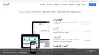 
                            5. bpm'online CRM demo / trial - Try it free