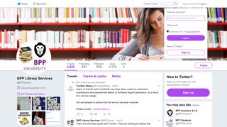 
                            4. BPP Library Services (@BPPLibrary) | Twitter