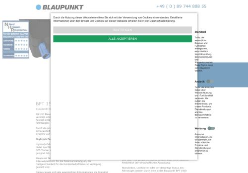 
                            5. BPT 1500 - GPS Ortung - Blaupunkt Telematics