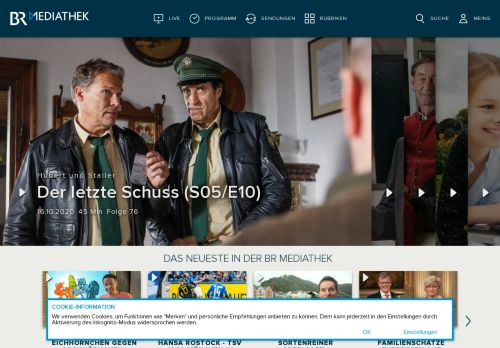 
                            1. BR Mediathek – Videos des Bayerischen Rundfunks