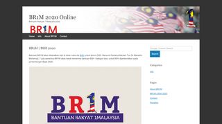 
                            4. BR1M online | Bantuan Rakyat 1 Malaysia 2018