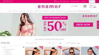 
                            6. Bra - Buy Women's Fashion Bras Online Shop at Best ... - Enamor