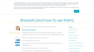 
                            3. Brackets (and how to use them) - Emphasis - Emphasis Training