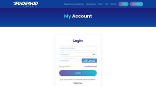 
                            12. BRADERHUD | Login Member