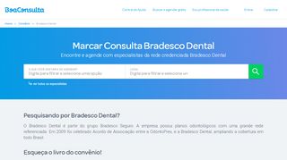 
                            8. Bradesco Dental: Agendamento de consultas - BoaConsulta